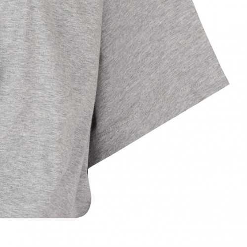 Light Grey Logo Embossed T-Shirt