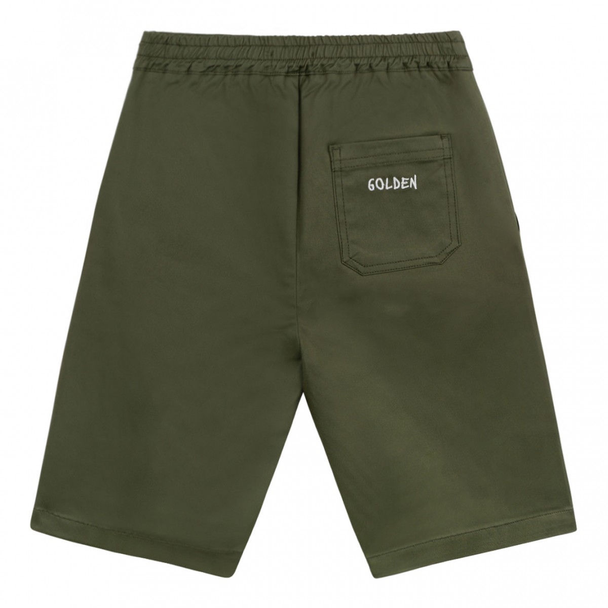 Olive Green Chino Shorts