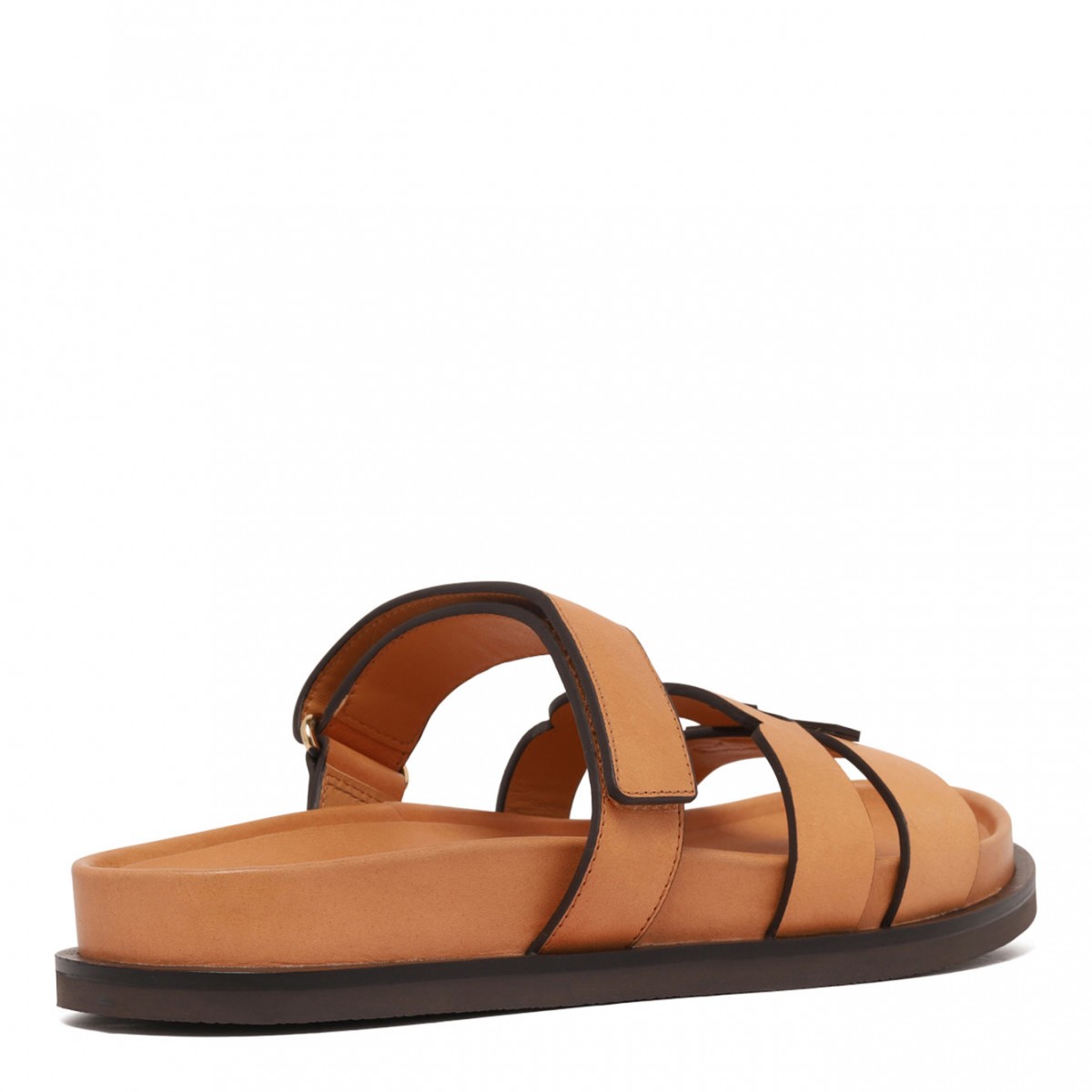 Caramel Brown Ines Slides