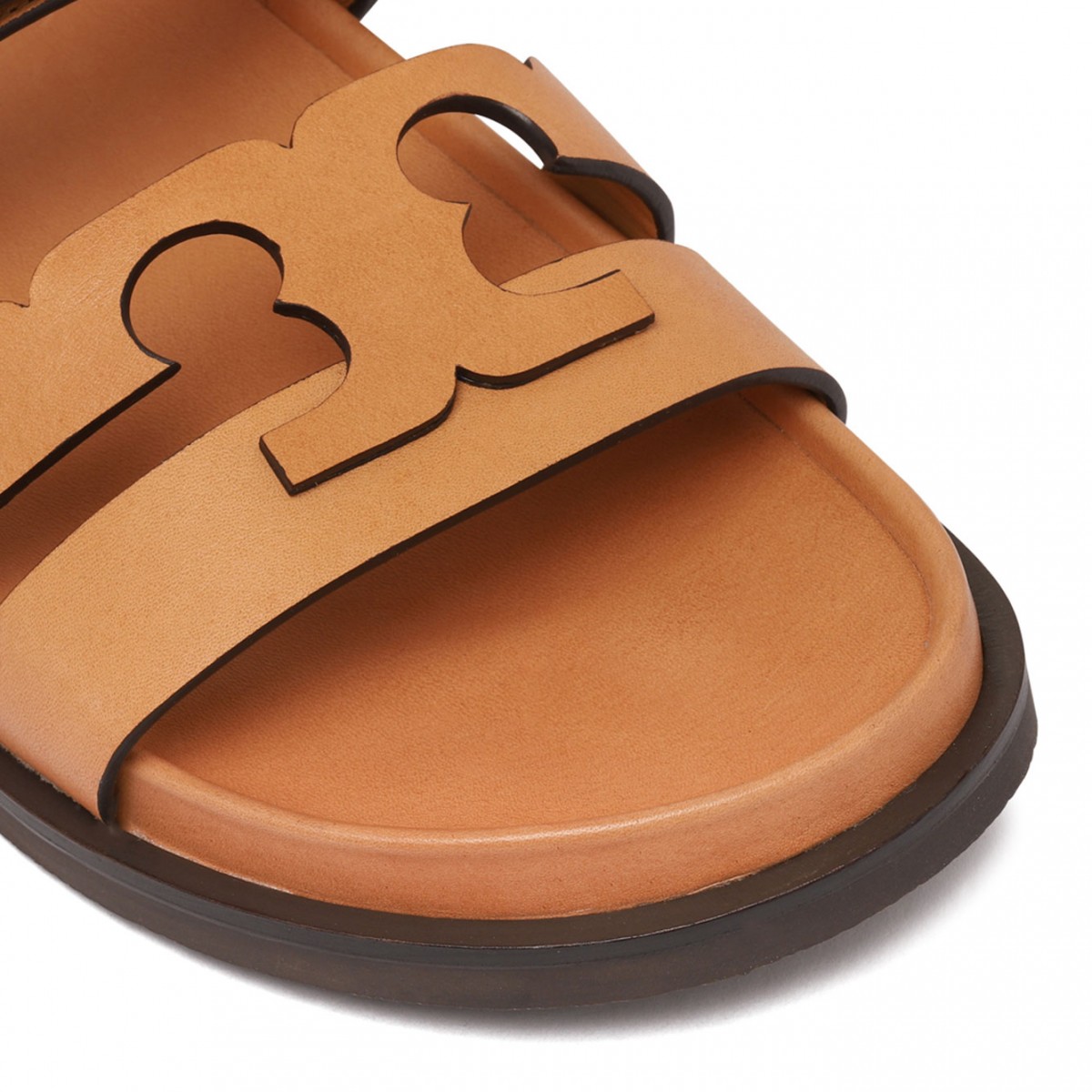 Caramel Brown Ines Slides