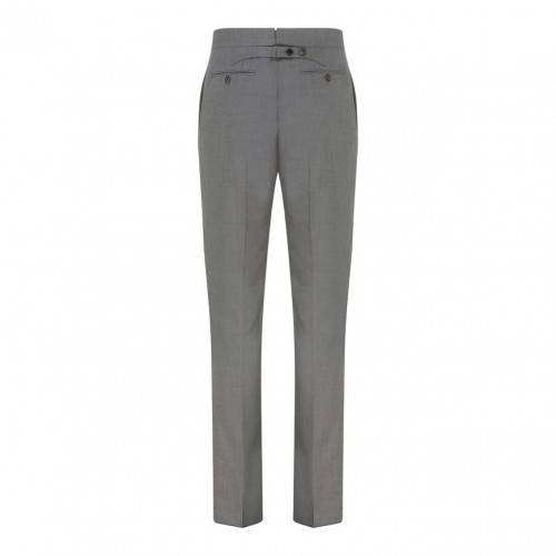 Medium Grey Tailored Trousers