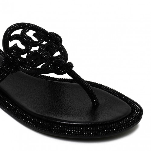 Black Miller Sandal