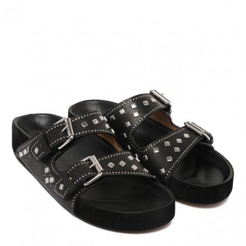 Black Lennyo Sandals