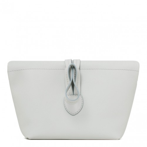 Light Grey Paper Clutch Bag