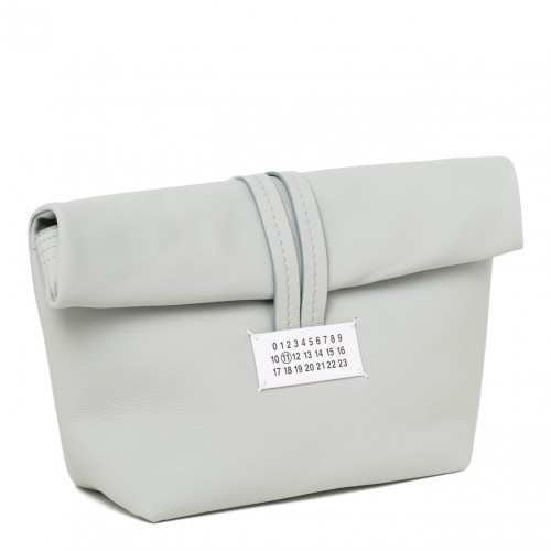 Light Grey Paper Clutch Bag