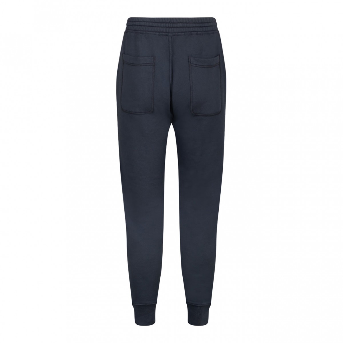 Dark Blue Slim Fit Track Pants