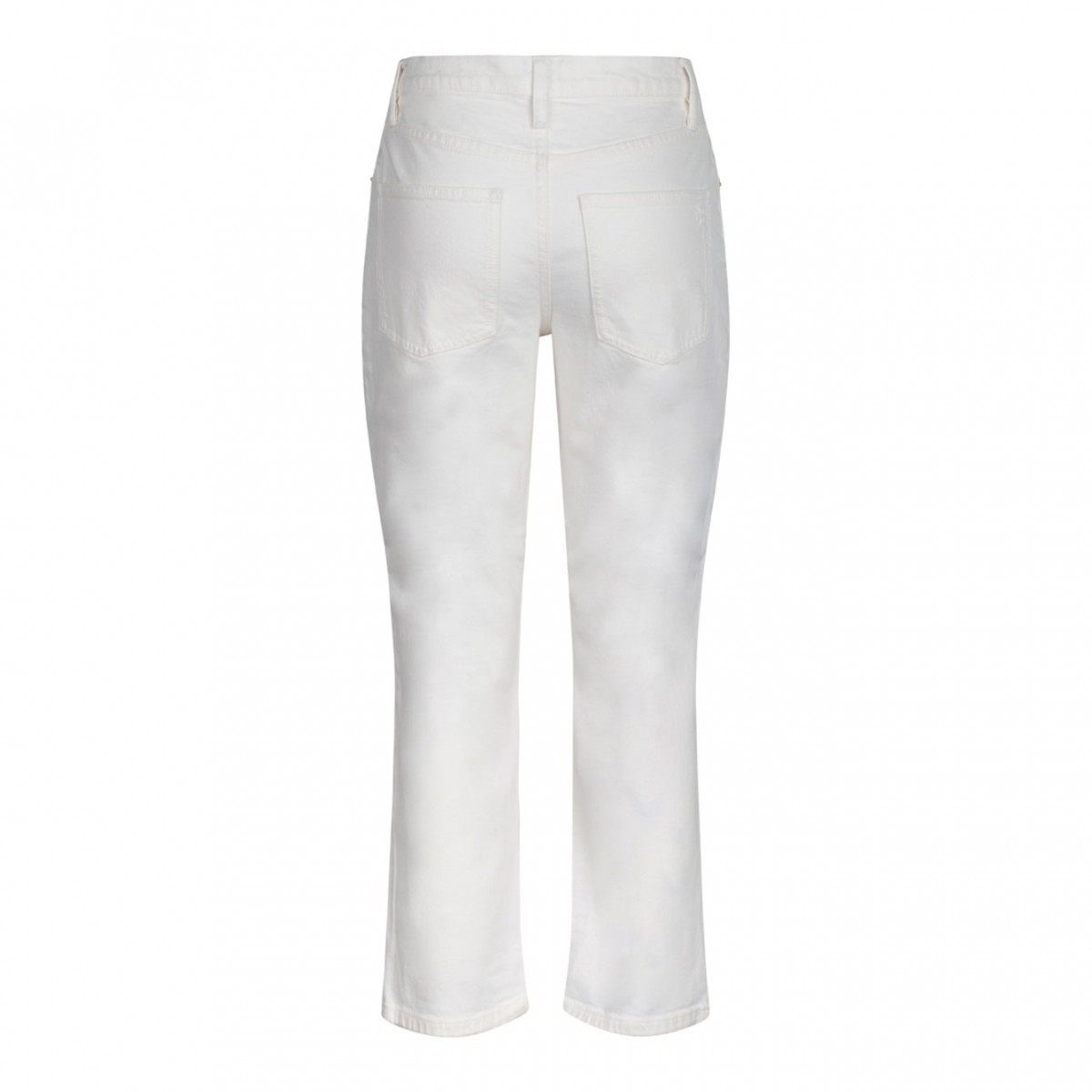 White Flare Denim Jeans