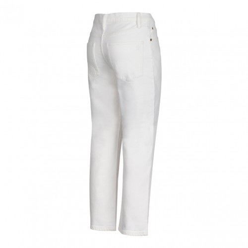 White Flare Denim Jeans
