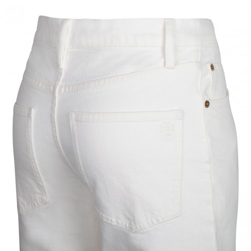 White Flare Denim Jeans