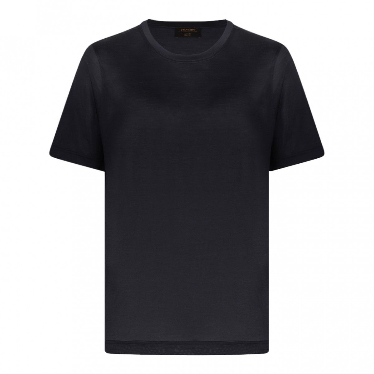 Black Knitwear T-Shirt