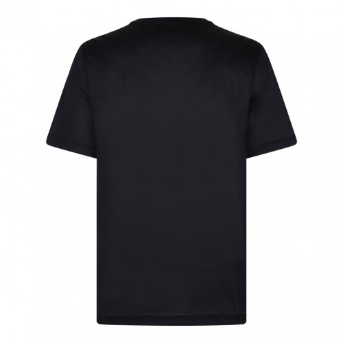 Black Knitwear T-Shirt