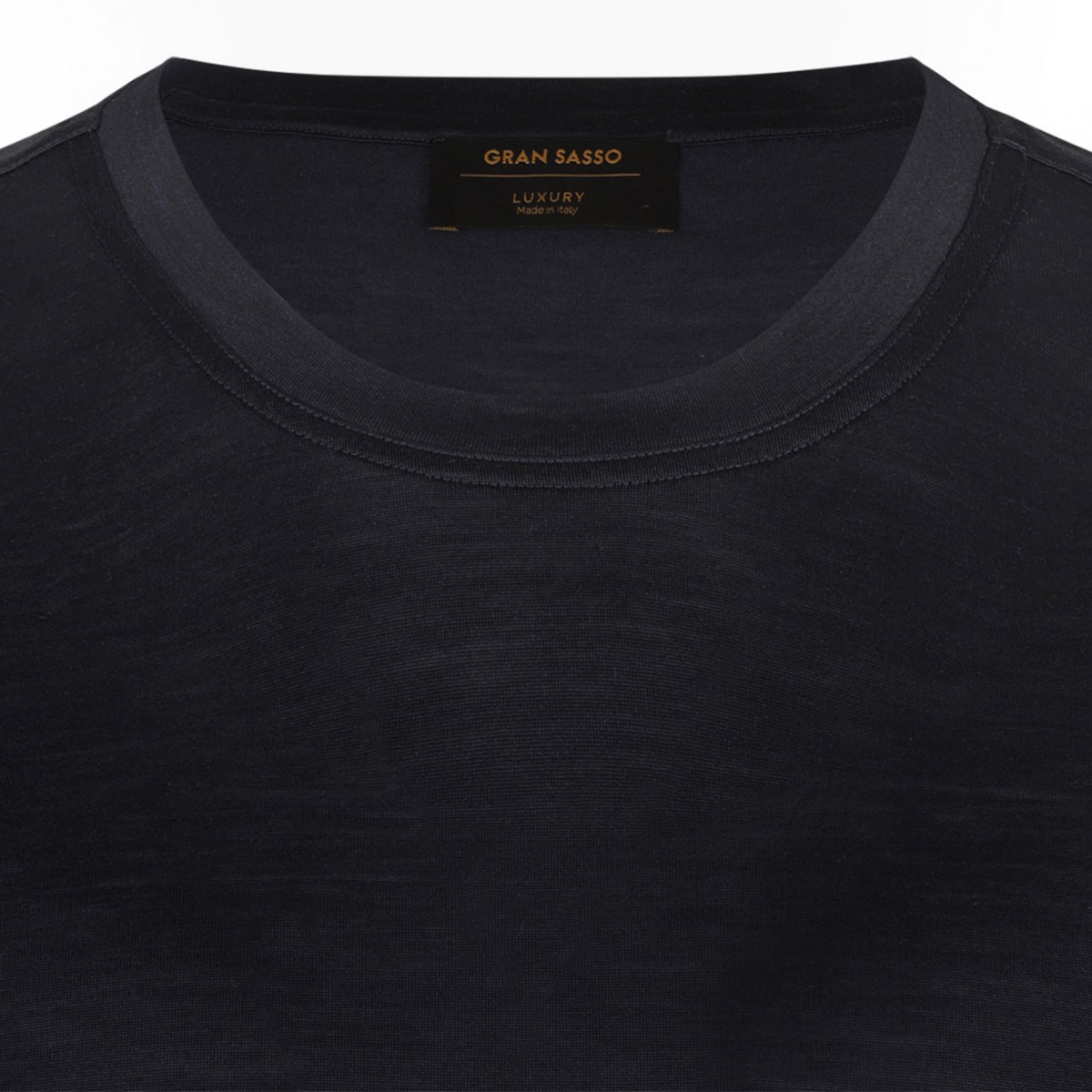 Black Knitwear T-Shirt