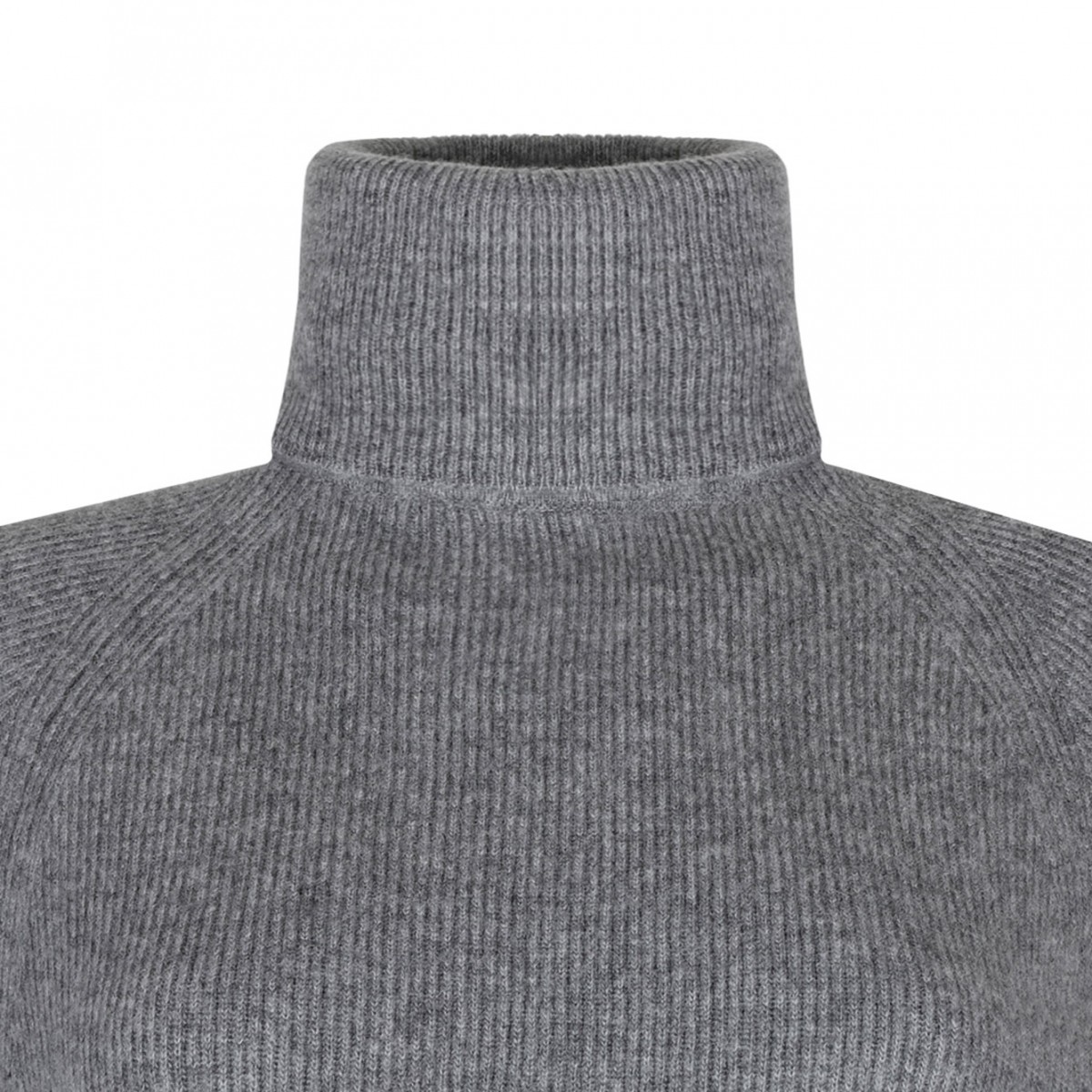 Melange Grey Long Dress