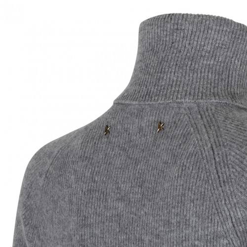 Melange Grey Long Dress