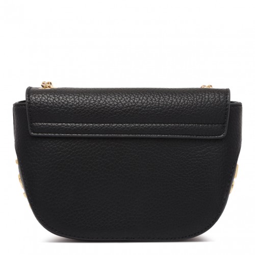 Black Logo Lettering Shoulder Bag 2