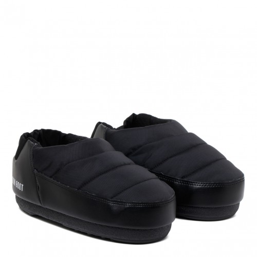Moon Boot Black Nylon Sandal