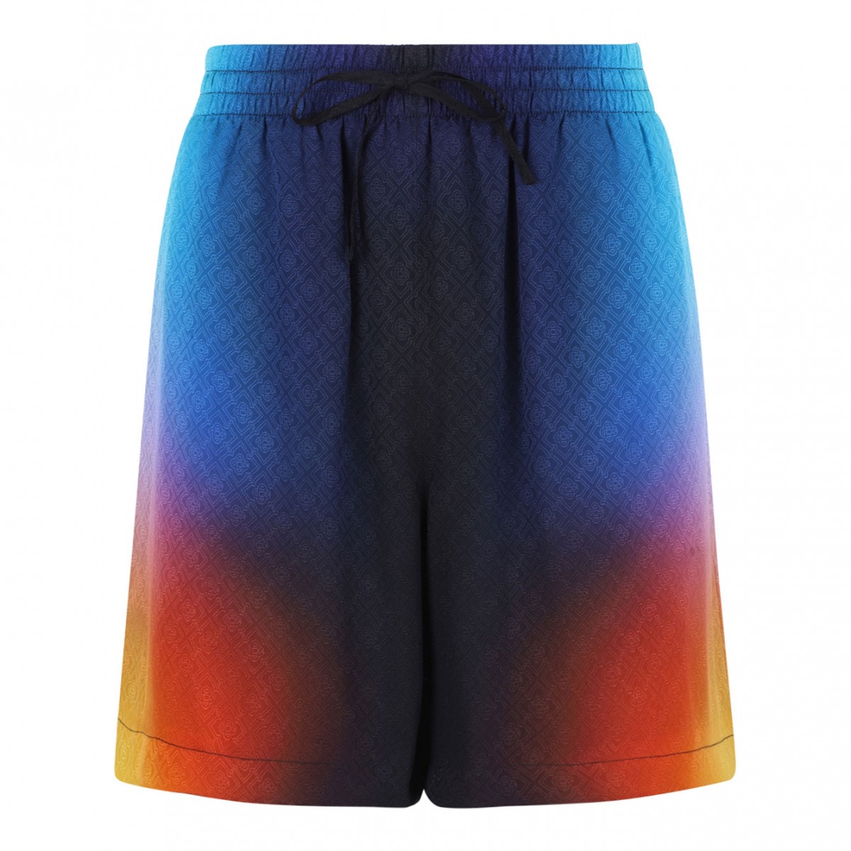 Gradient Silk Shorts