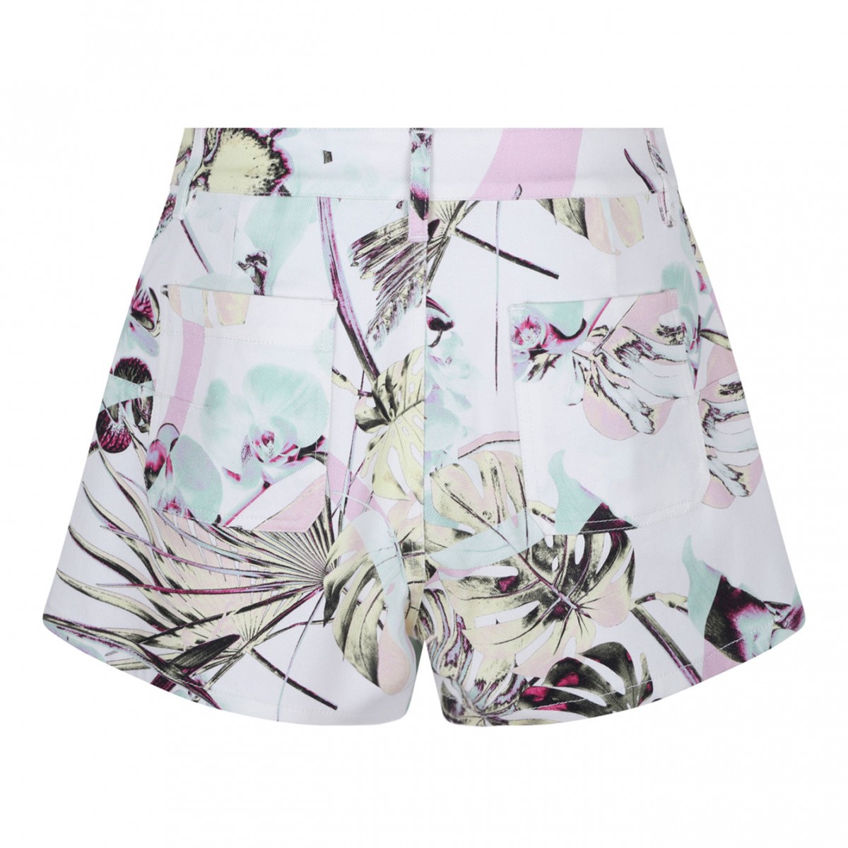 Flower Jungle Print Shorts