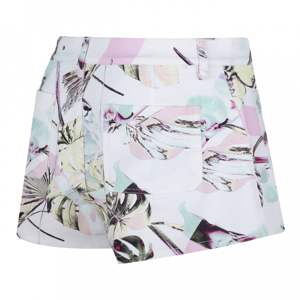 Flower Jungle Print Shorts
