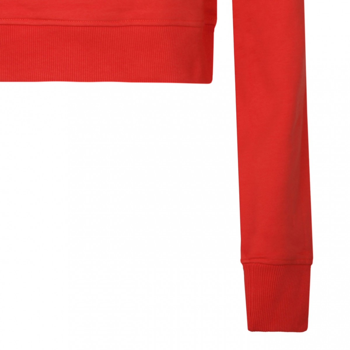 Red Cut Out Logo Sweatshirt