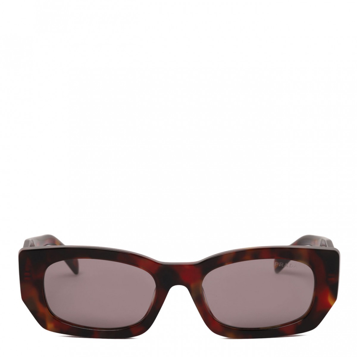 Brown Rectangular Sunglasses