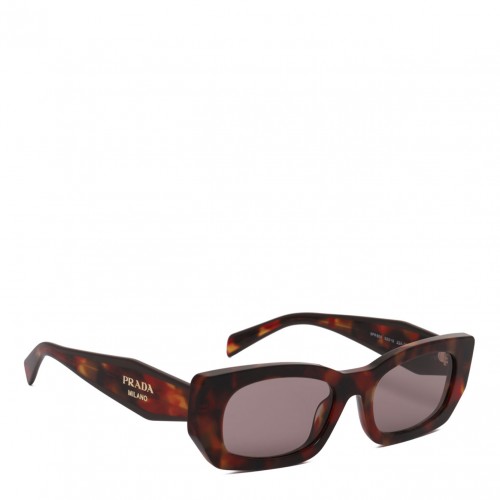 Brown Rectangular Sunglasses 2