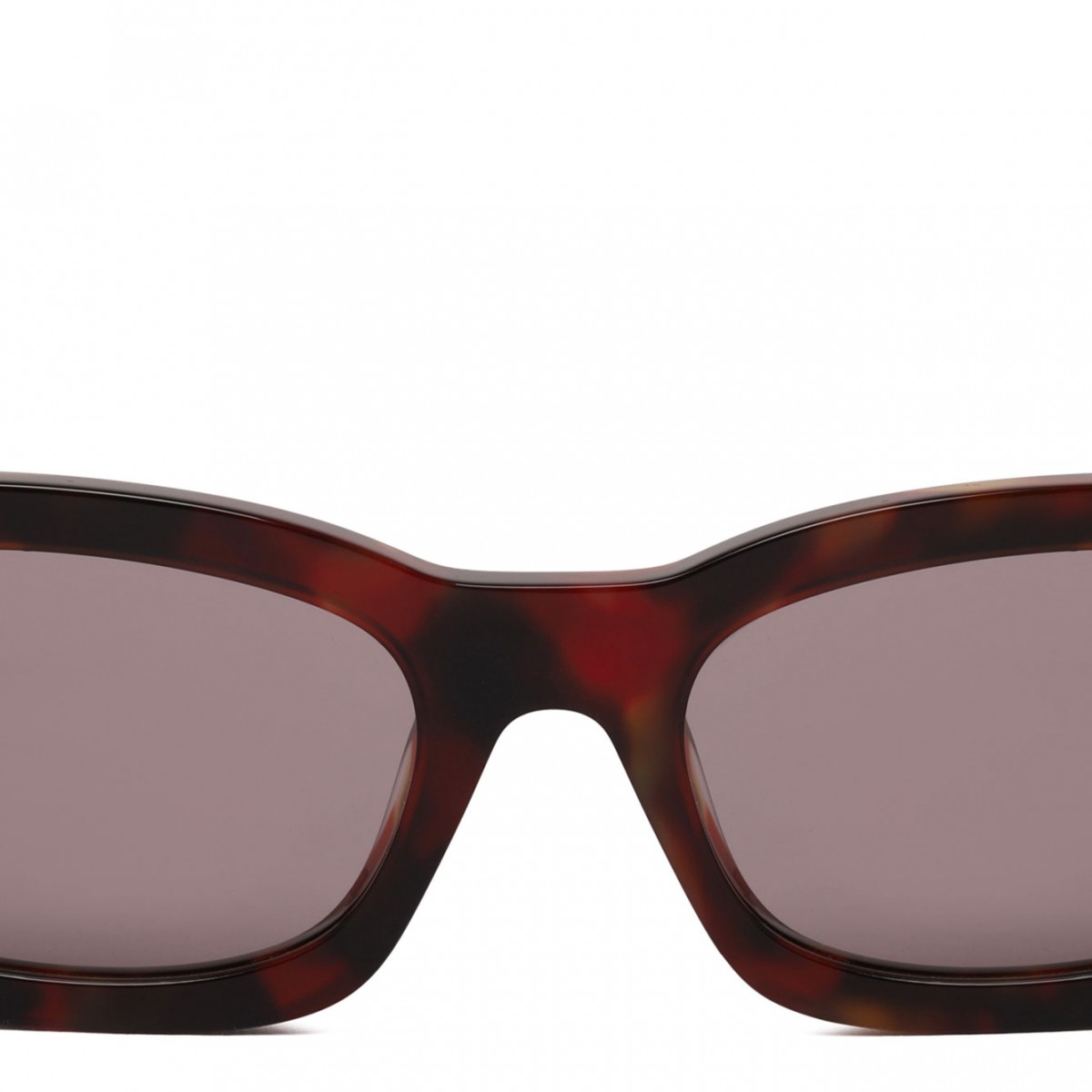 Brown Rectangular Sunglasses