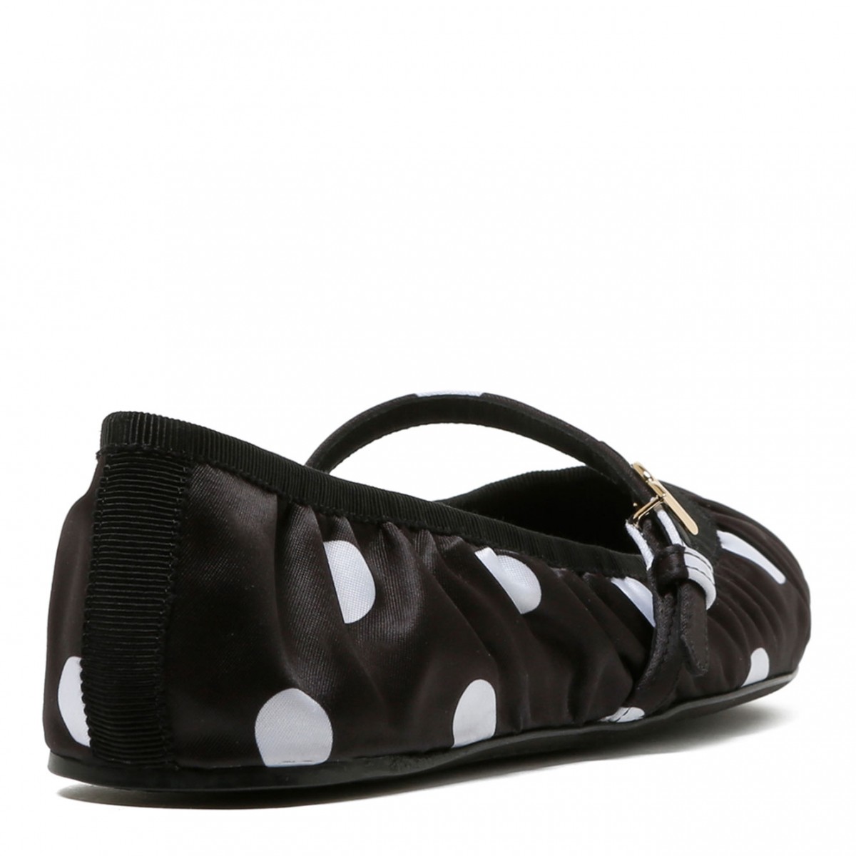 Black and White Printed Ballerina