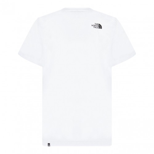White Logo Print T-Shirt 2