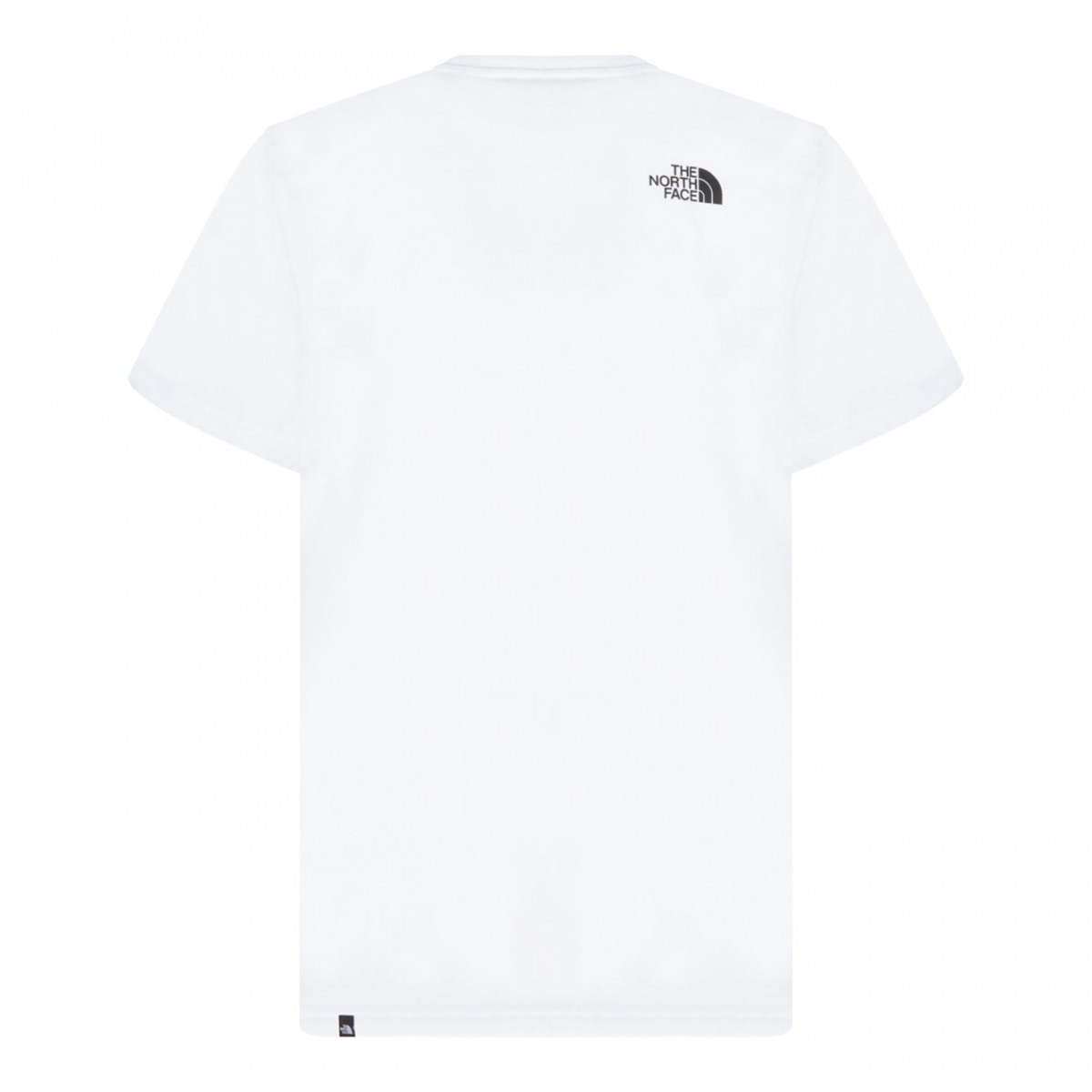 White Logo Print T-Shirt