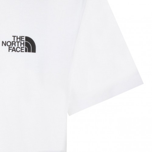 White Logo Print T-Shirt