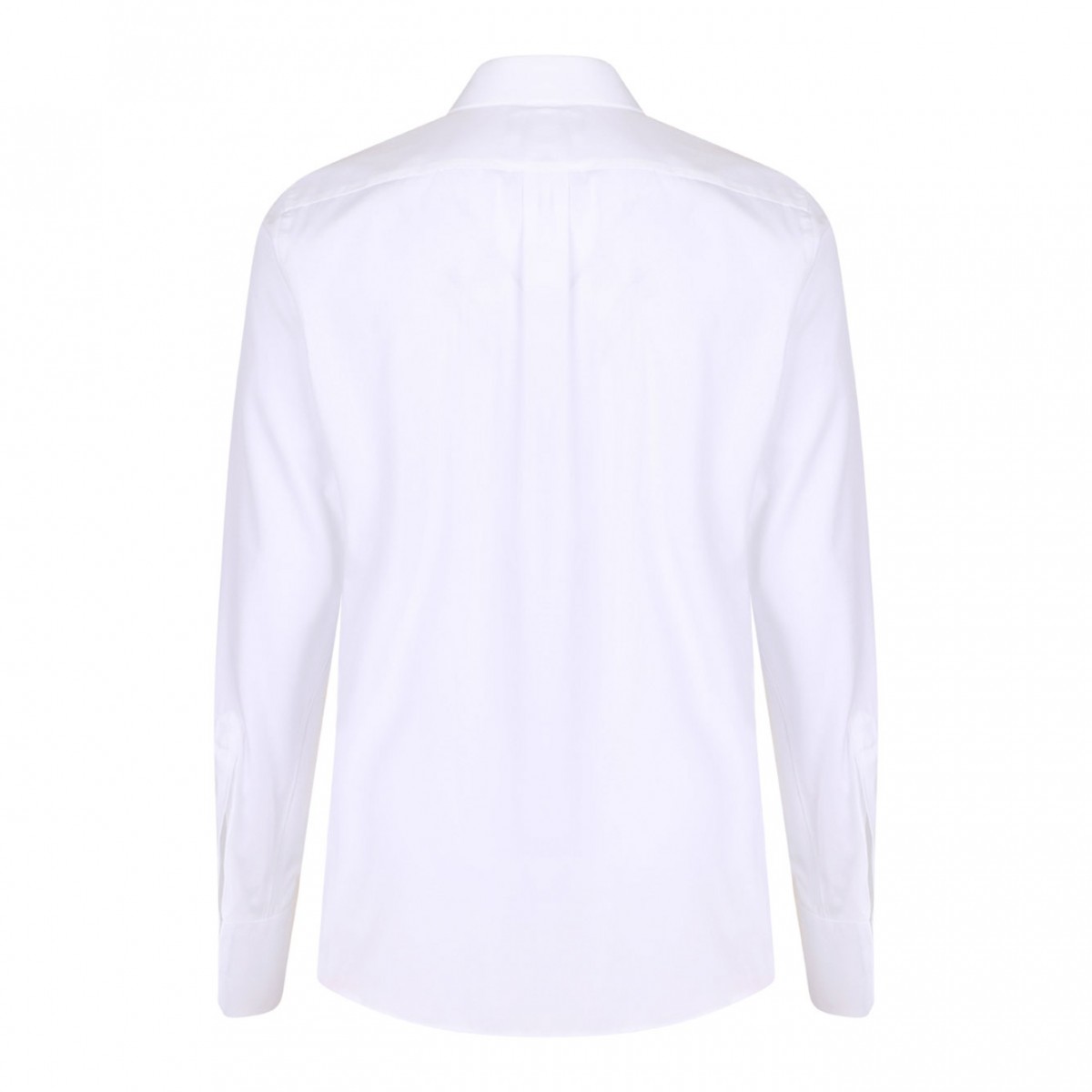White Logo Patch Shirt