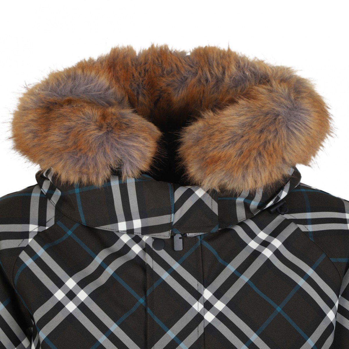 Multicolour Check Bomber Jacket