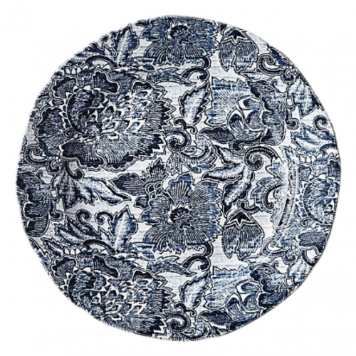 Faded Peony Salad Plate