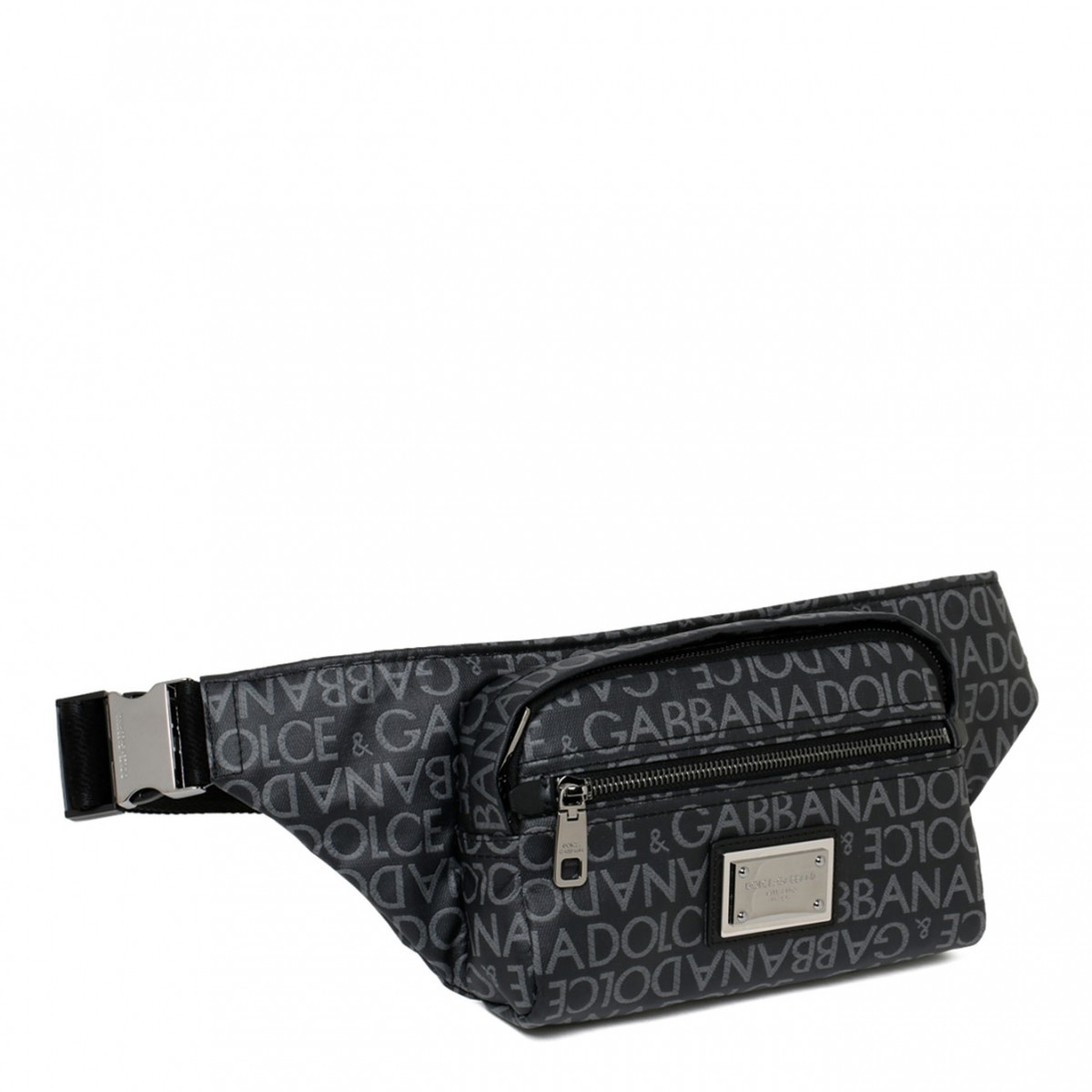 Grey Logo Belt Bag