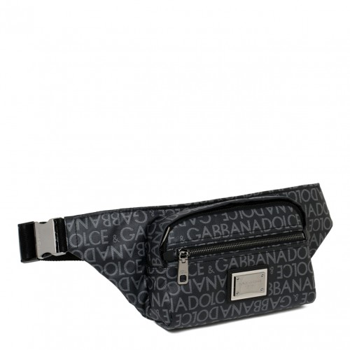 Grey Logo Belt Bag