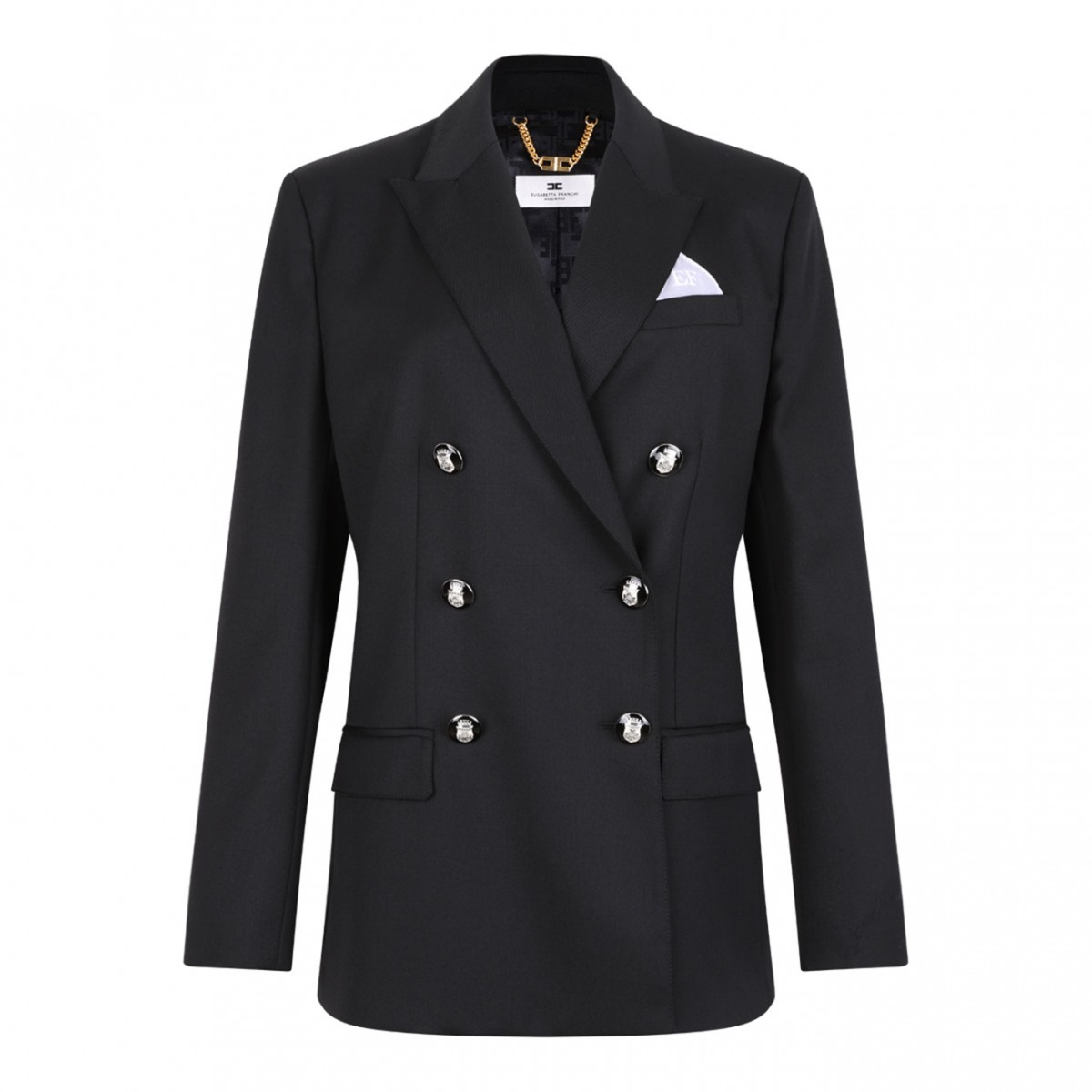 Black Double Breasted Jacket