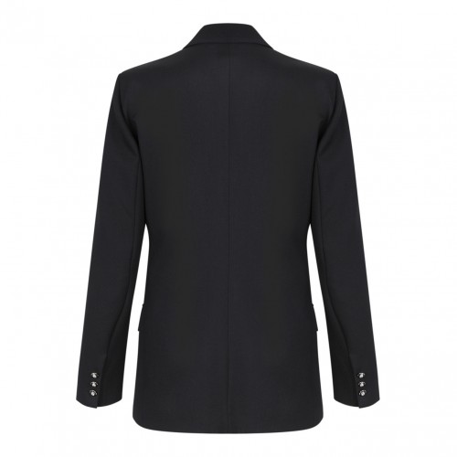Black Double Breasted Jacket 2