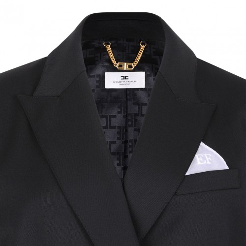 Black Double Breasted Jacket