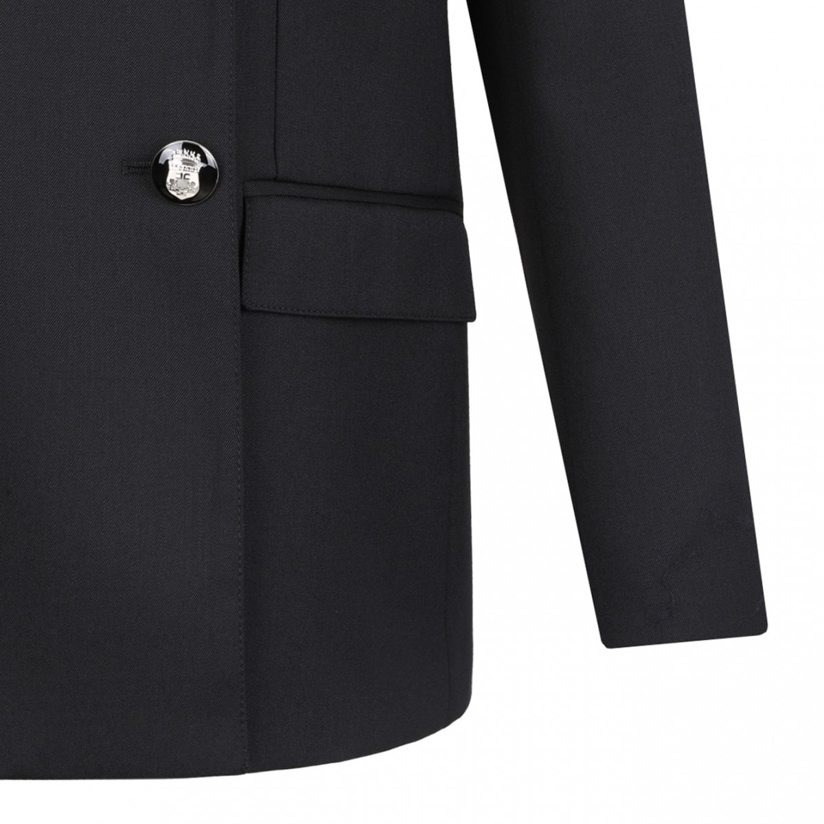 Black Double Breasted Jacket