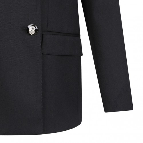 Black Double Breasted Jacket