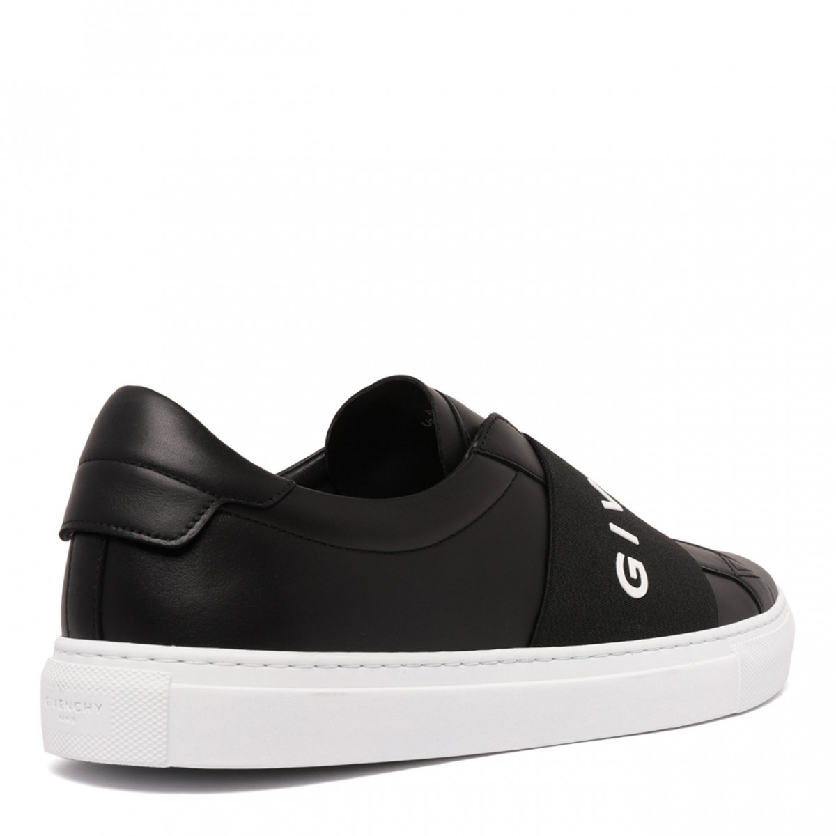 Black City Court Slip-On Trainers