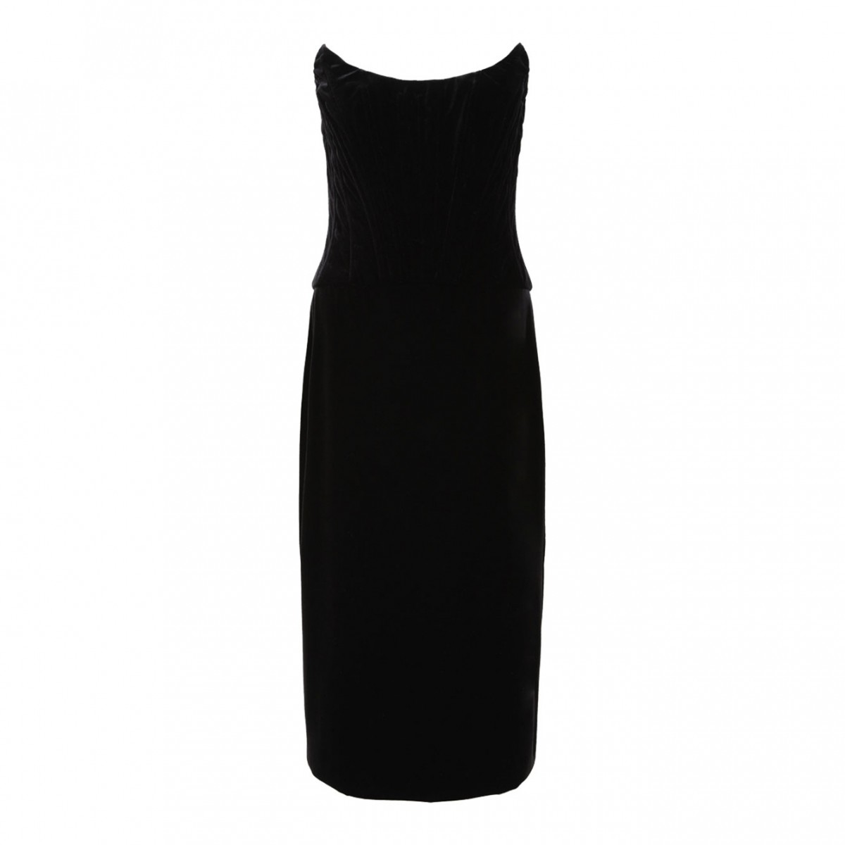 Black Strapless Dress