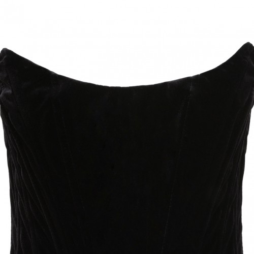 Black Strapless Dress