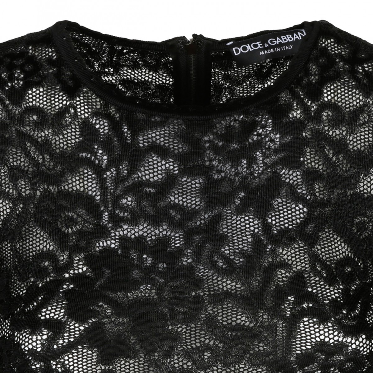 Black Lace Mini Dress