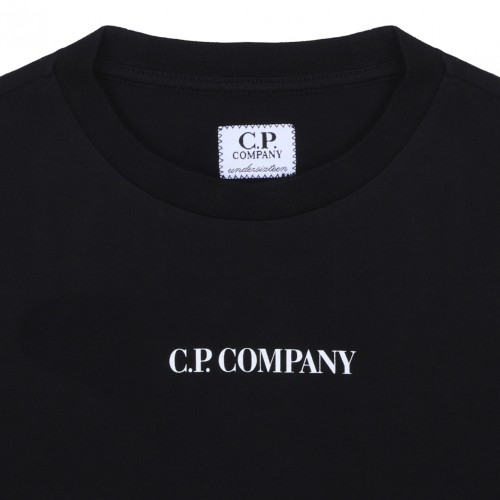 Black Logo Print T-Shirt