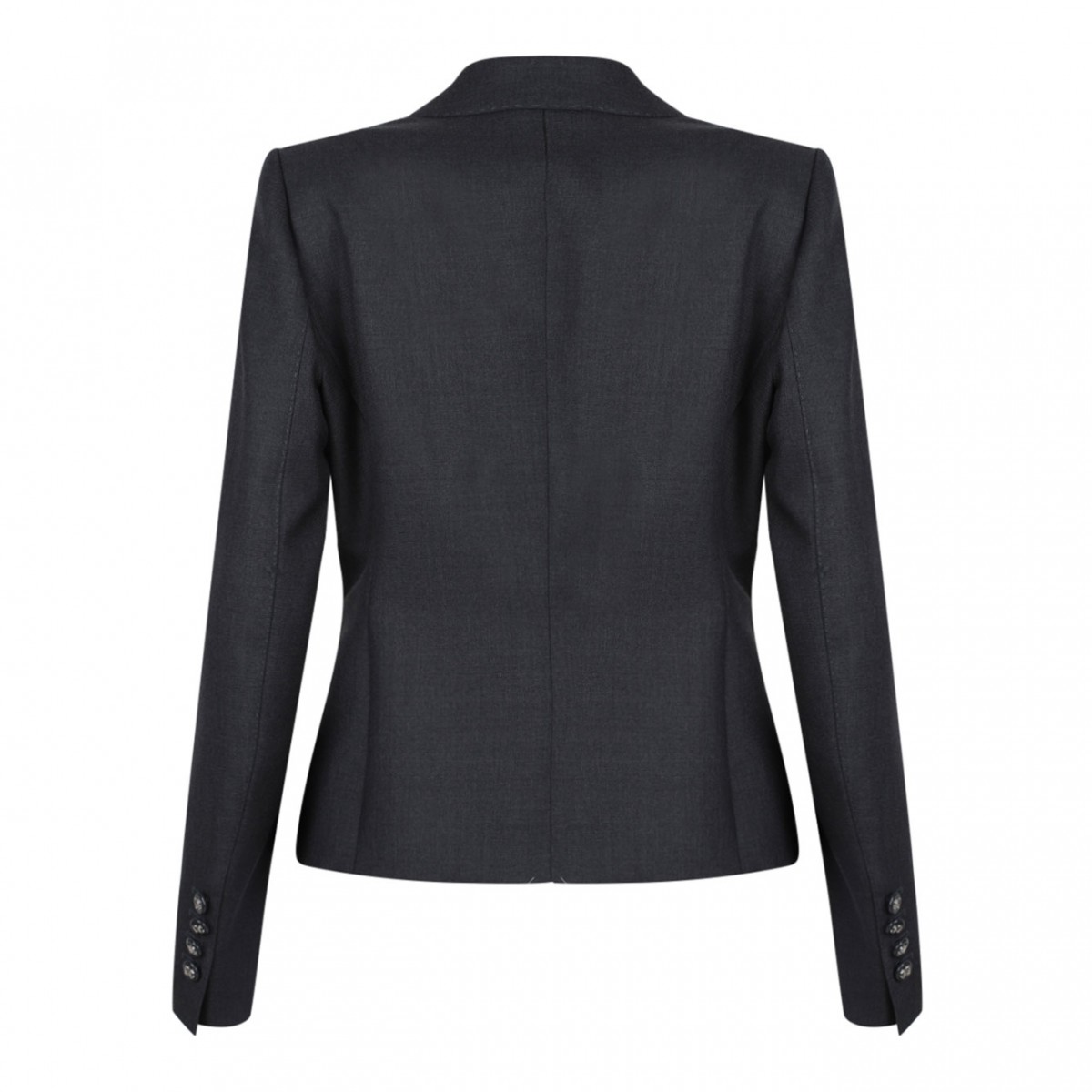 Dark Grey Double Breasted Blazer