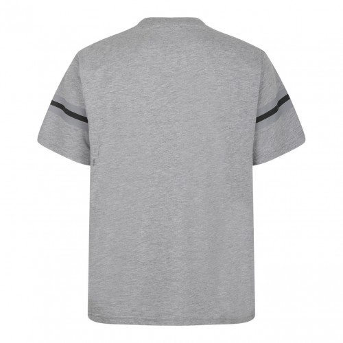 Light Grey Logo Print T-Shirt