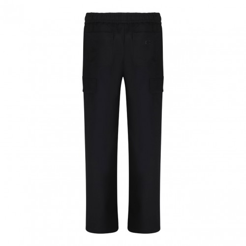 Black Cargo Trousers
