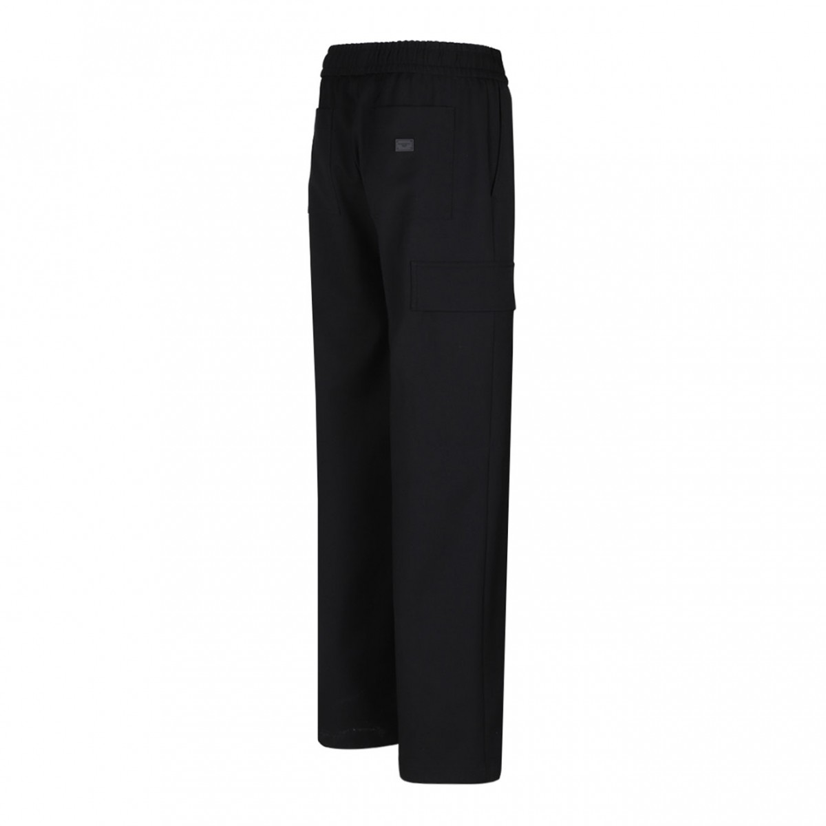 Black Cargo Trousers